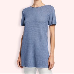 SALE ‼️ Eileen Fisher Short-Sleeve Corded tunic